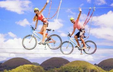 高空自行車：一舉雙得何樂而不為呢？